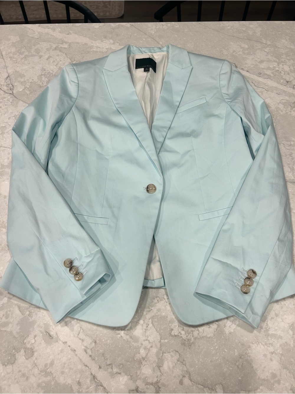 Banana Republic Pastel Blue Tailored Women's Blazer
